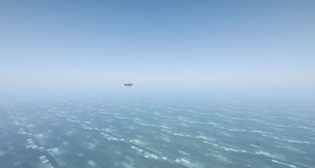 Nothing but ocean