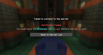 If u are Not whitelisted