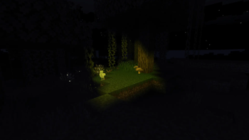 Nightime on the surface