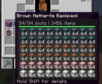 BackPack support