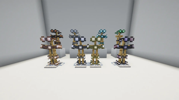 All armor on armor stands