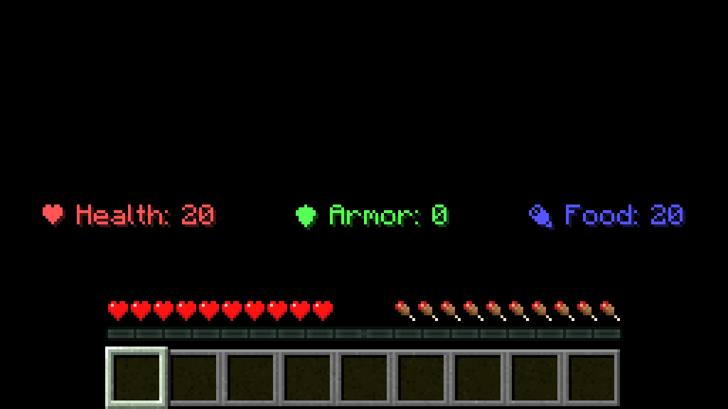 Скриншот: Standard Status Bar
