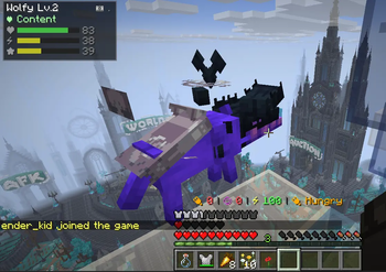 a blue dog