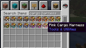 Cargo Harness Options