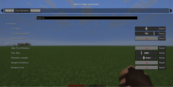 Pop Anamation Settings