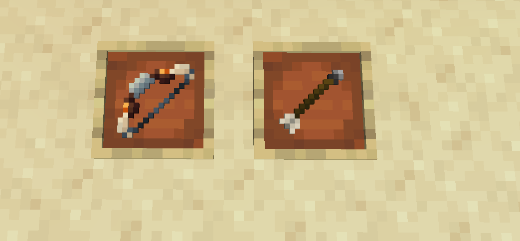 New Bow Texture and Arrow