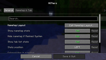 Mod menu