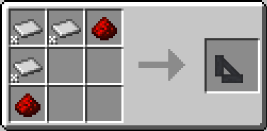 Diagonal Wireless Redstone Girder Crafting