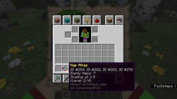 Atlas in the inventory