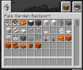 Pale Garden Inventory