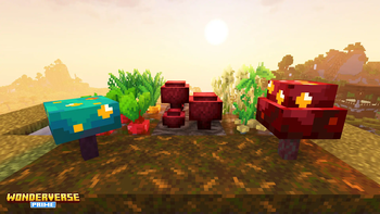 3D elements: Crops & Fungi