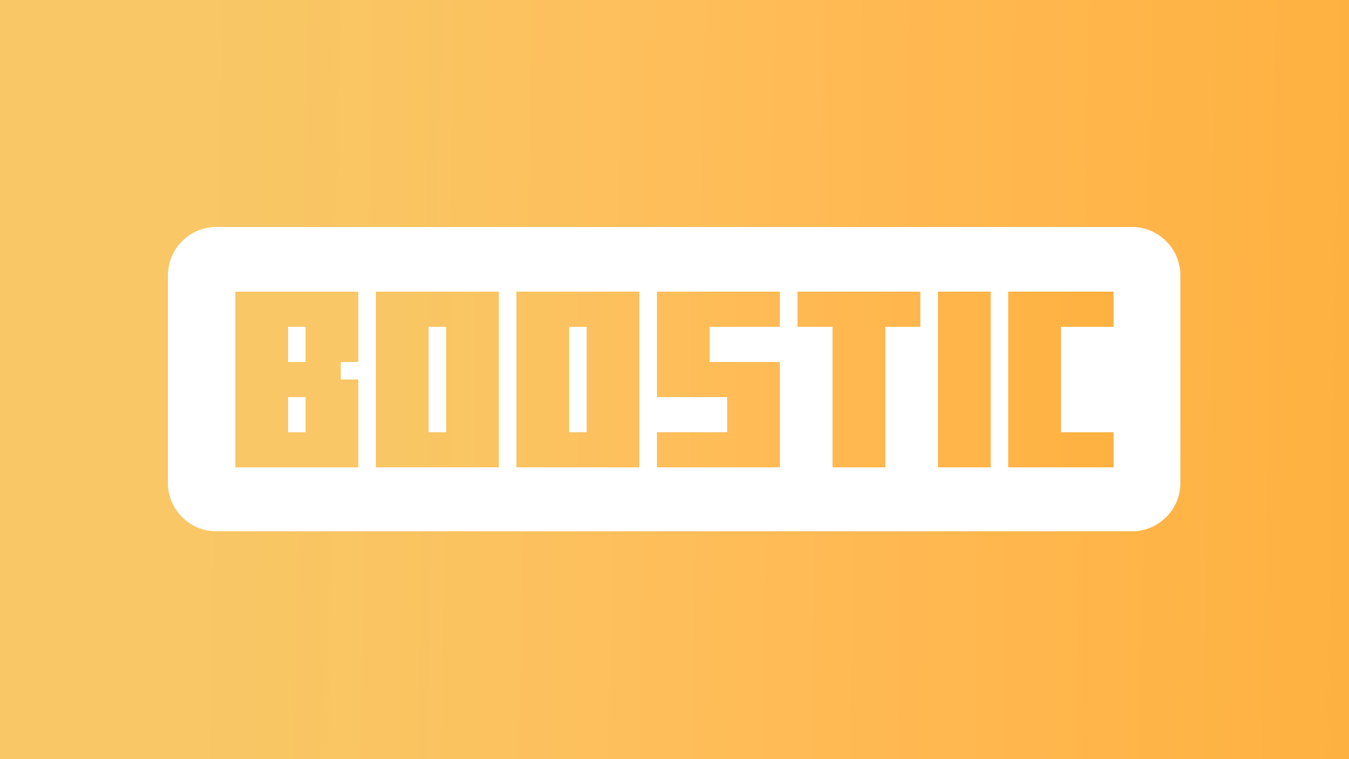 Boostic banner