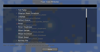 Config Screen