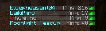 Afk in the server