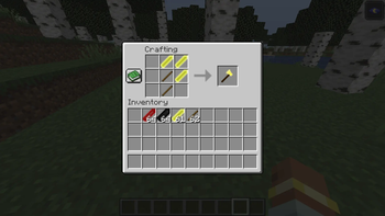 Crafting Lumicite Axe