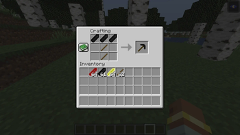Crafting Void Pickaxe