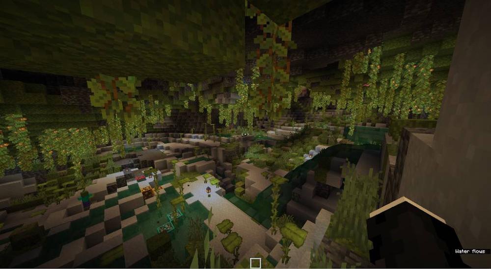 Lush Caves w My Texture pack