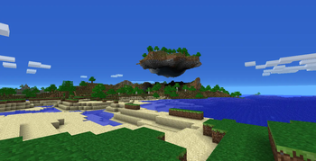 MCPE world generation