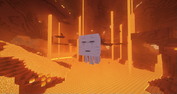 Ghast with new textures
