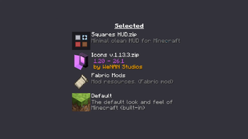 Squares HUD
