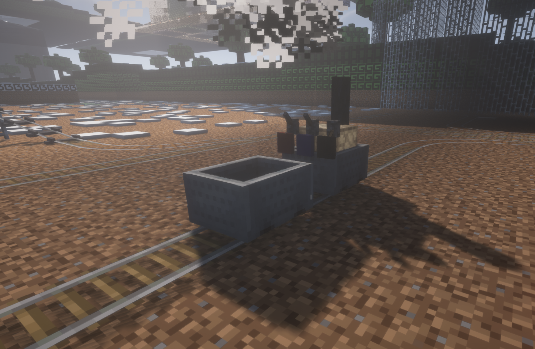 minecart chain locomotive