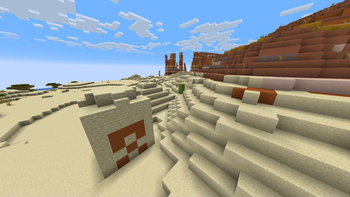 Desert + Temple + Badlands