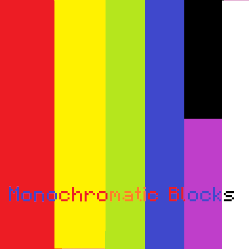 Monochromatic Blocks