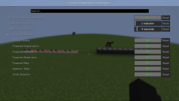 Config Menu