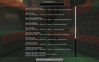 Matching by option name