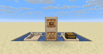 Birch Boats and Item Frames