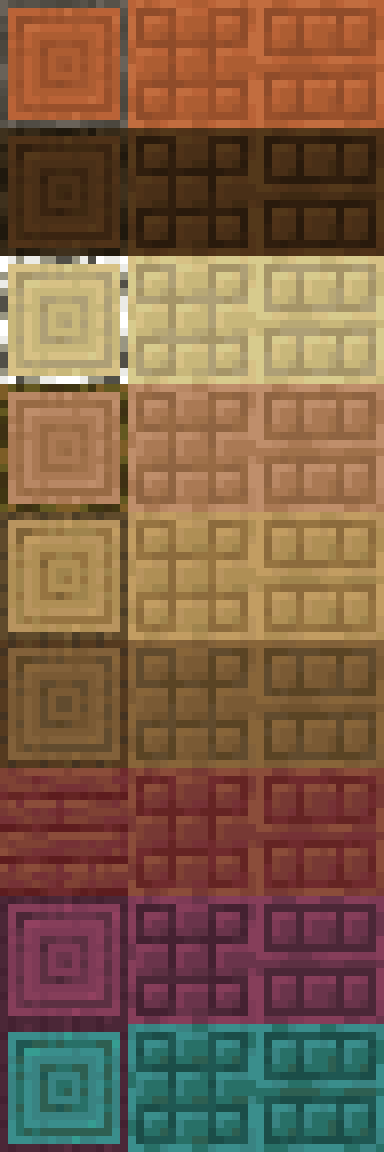 Chiseled Planks Stuff