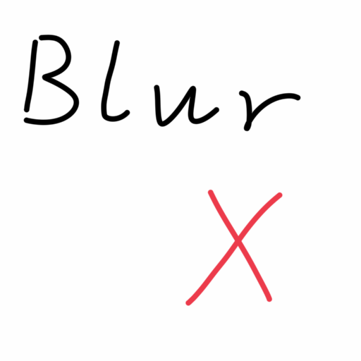 No More Blur