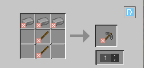 steel pickaxe