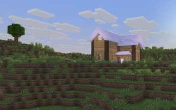 Home at dusk