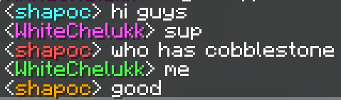 Multiplayer Chat Showcase
