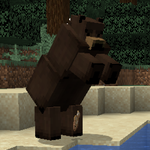 Мод на игру медведь. Медведь Гризли майнкрафт. Мод на медведя Гризли майнкрафт. Бурый медведь в МАЙНКРАФТЕ. Медведь в МАЙНКРАФТЕ постройка.
