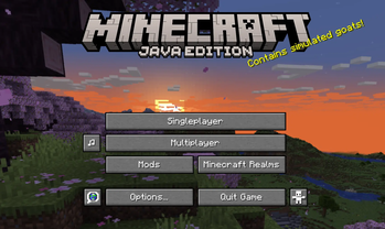 Config Button