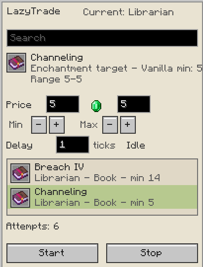 LazyTrade GUI