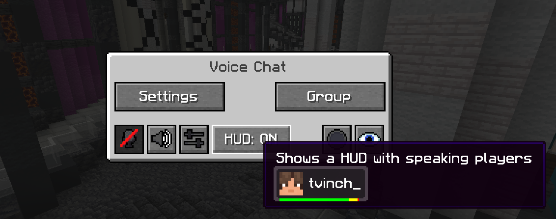 HUD Button