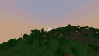 Overworld Sunset (Medium setting)