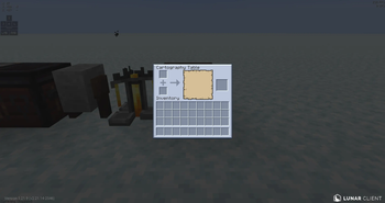 gui - cartography table