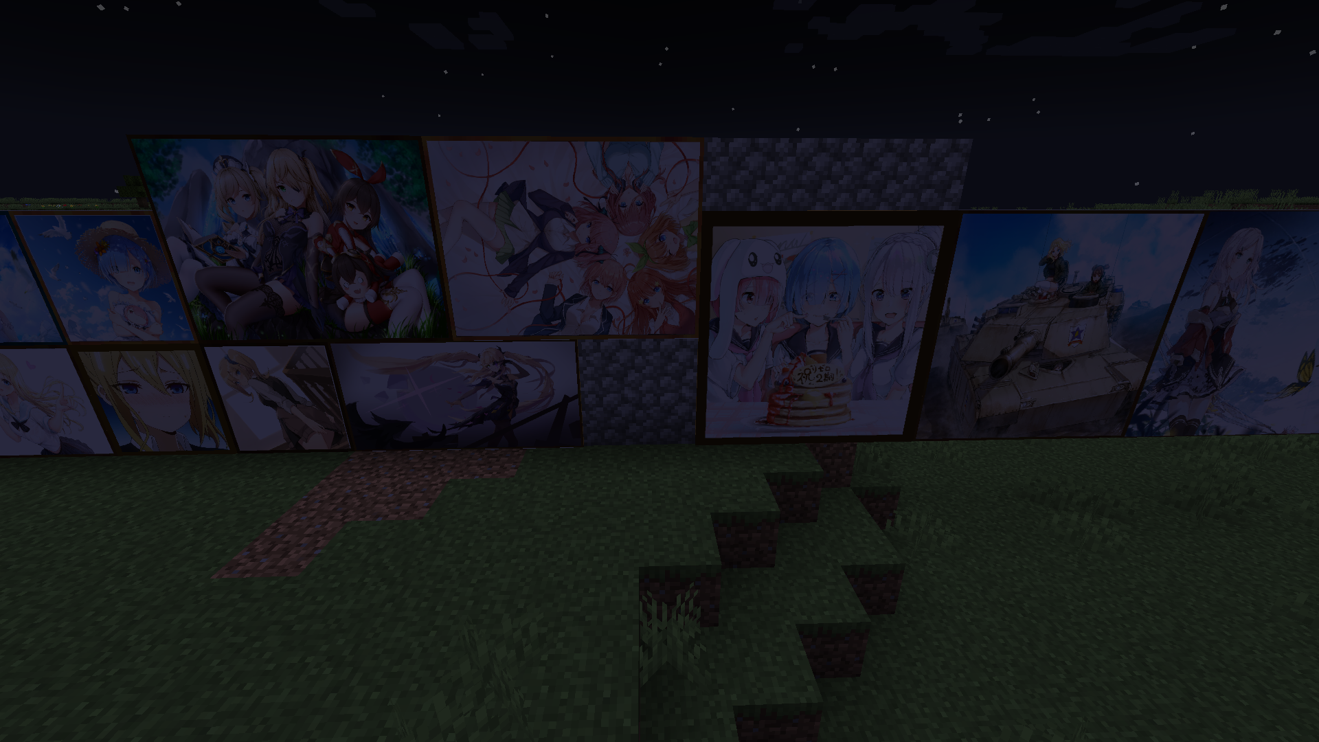 Anime GUI, Bed, and Texture Pack - Minecraft Resource Pack