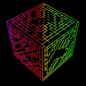 white sharp shader