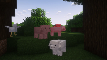 3 of the 9 Total Variants of pigs + Custom model