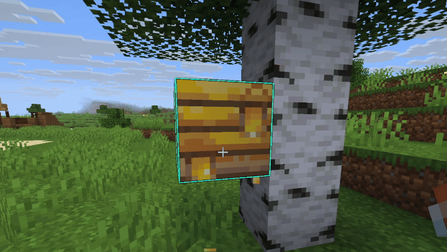 Honey collection particles