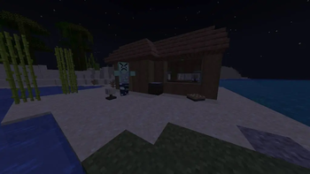 house with Zombie!