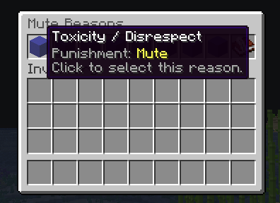 Mute panel