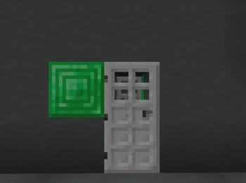 example of a door with a lock