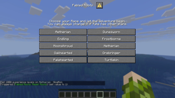 Race Selection