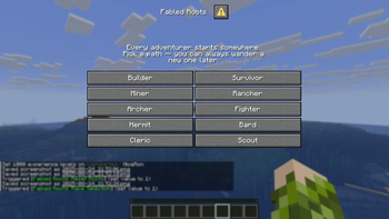 Class Selection